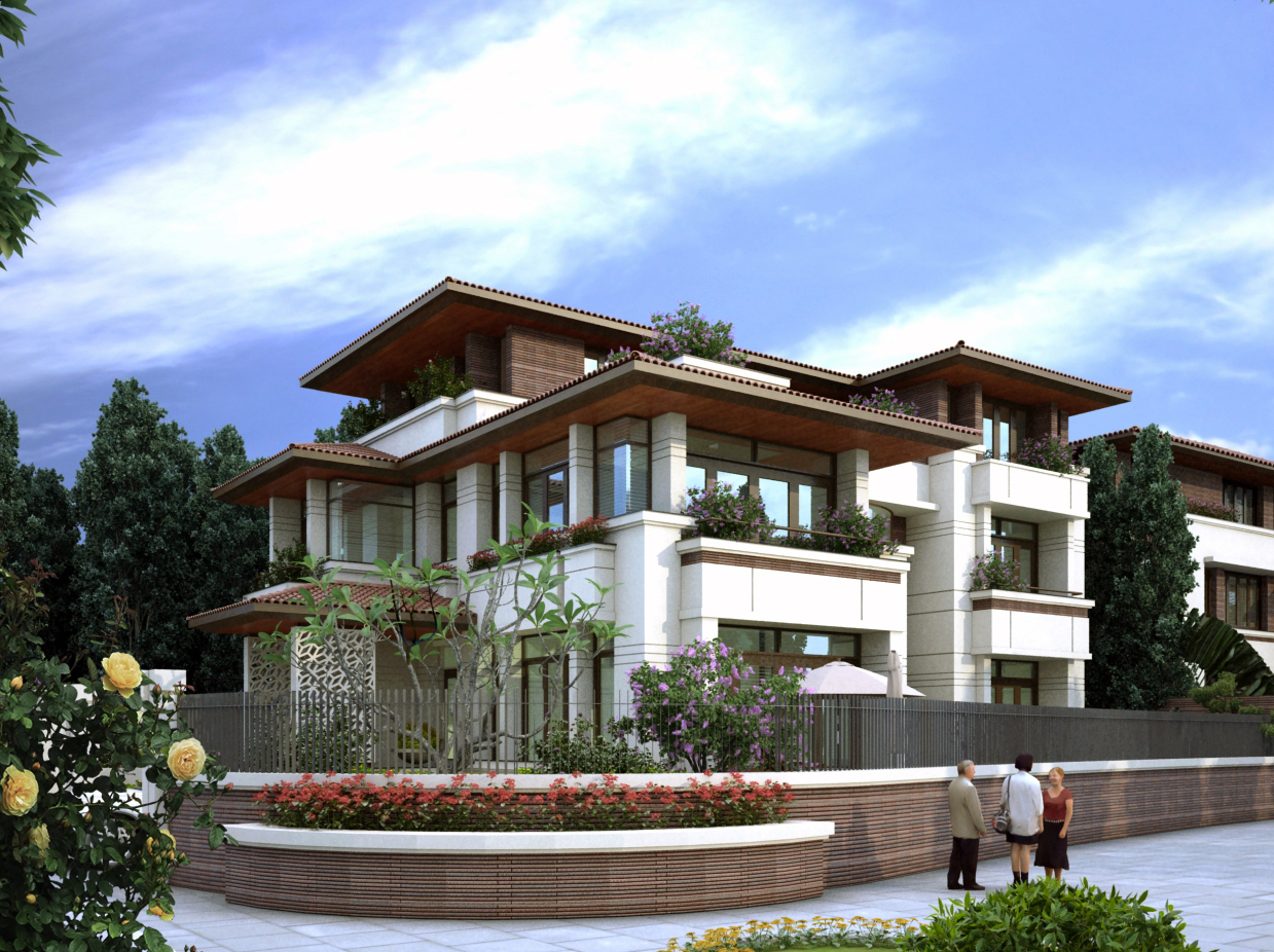 Thiết kế BVTC Biệt Thự nhà A Bảo - Hà Nội