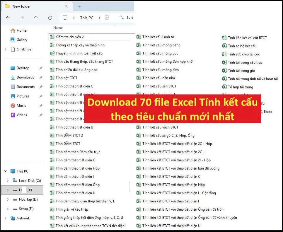 Phần mềm tính kết cấu